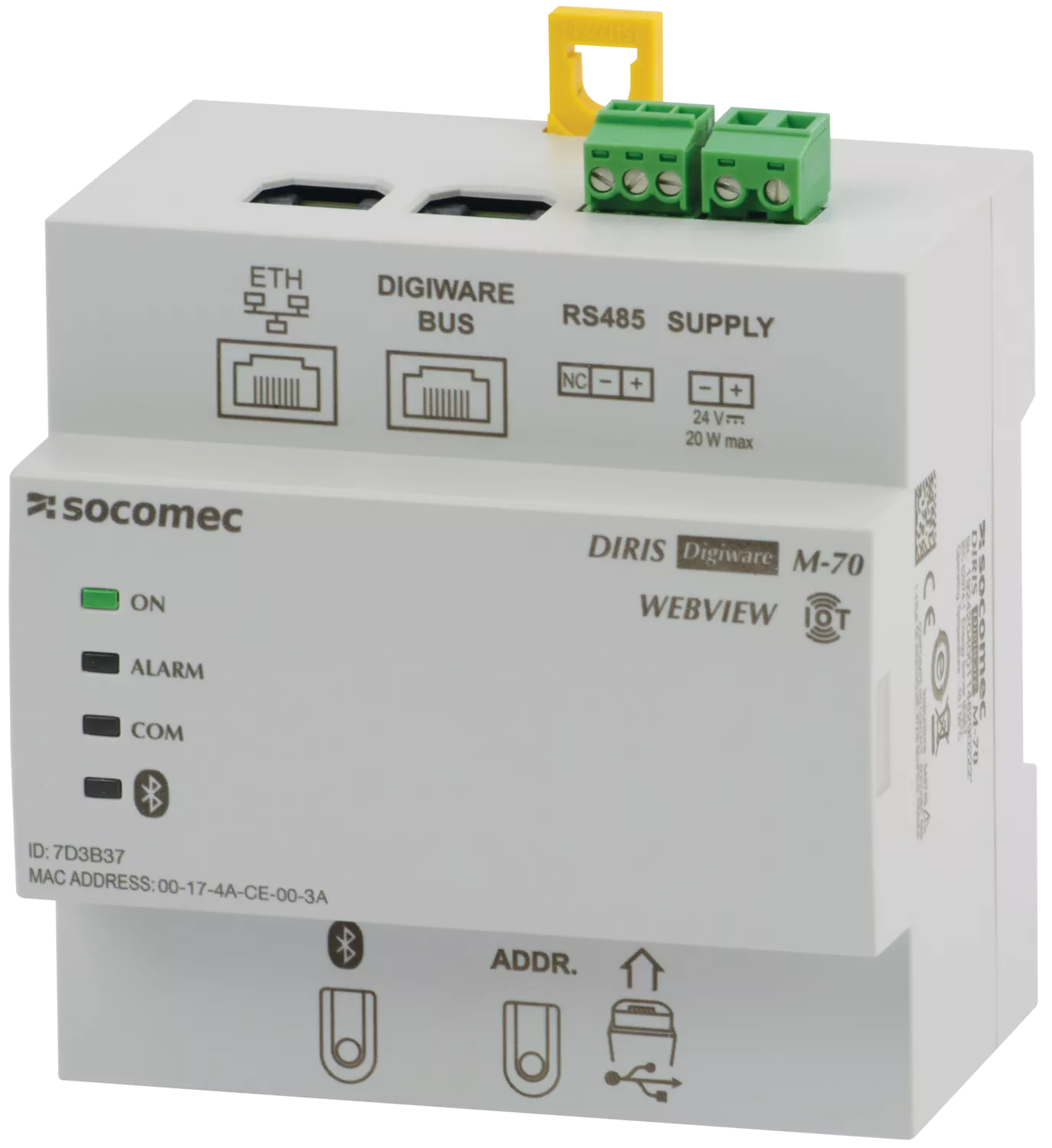 Socomec DIRIS Digiware M-70 gateway